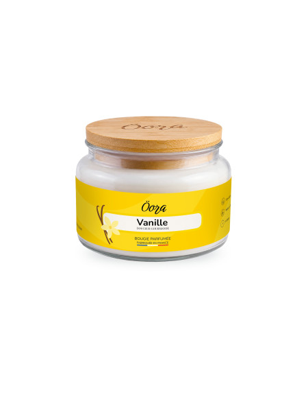 Bougie parfumée Vanille 300 g – Cire végétale | Öora