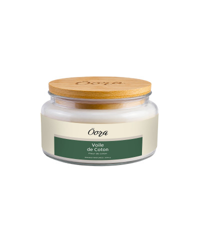 Voile de Coton | Bougie parfumée Fleur de coton Öora
