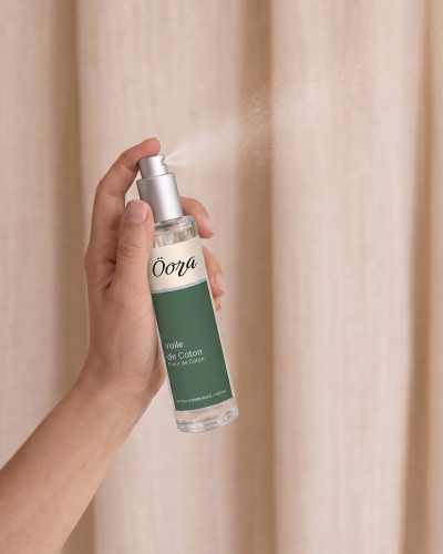 Voile de Coton | Spray d’ambiance Fleur de coton Öora