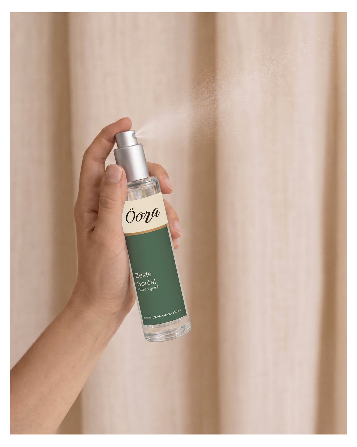 Zeste Boréal | Spray d’ambiance Citron givré Öora