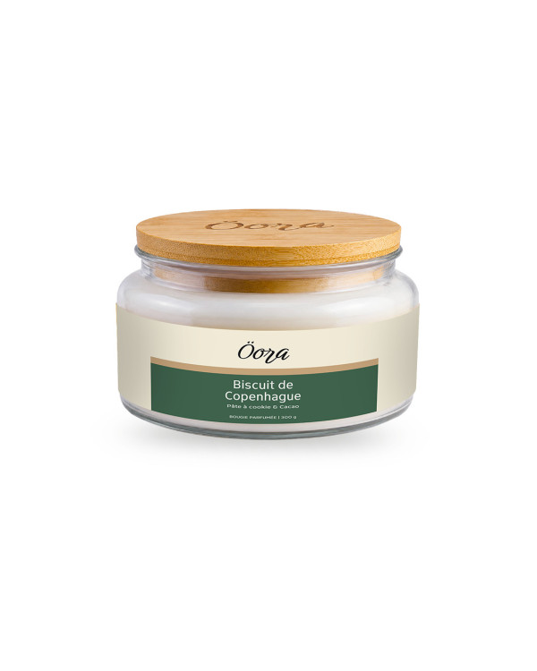 Biscuit de Copenhague | Bougie parfumée Cookie & Cacao Öora
