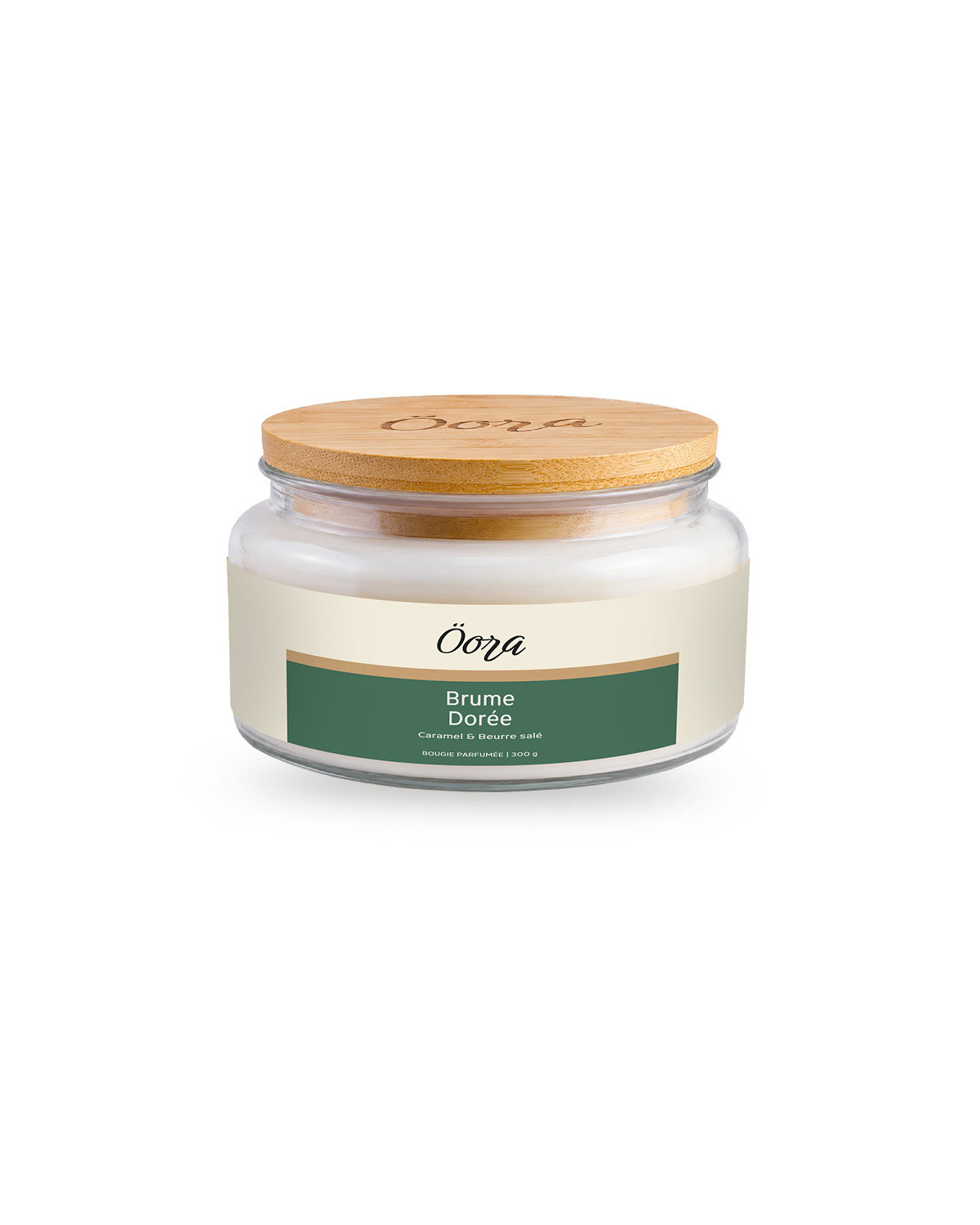 Brume Dorée | Bougie parfumée Caramel & Beurre salé Öora