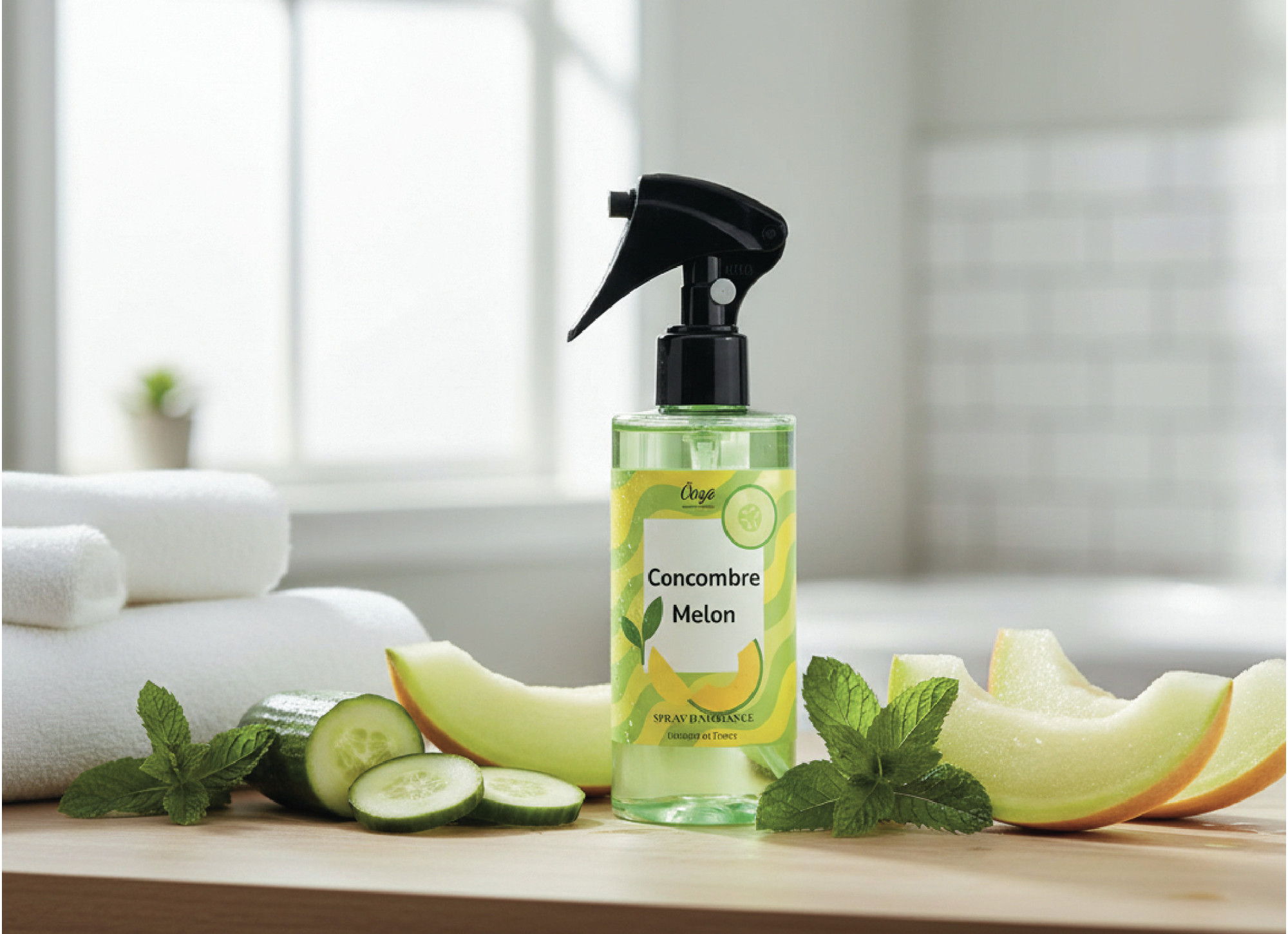 Spray d’Ambiance Concombre Melon – Fraîcheur Désaltérante & Douceur Fruitée | Öora