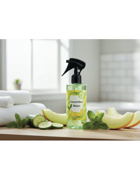 Spray d’Ambiance Concombre Melon – Fraîcheur Désaltérante & Douceur Fruitée | Öora