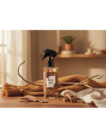 Spray d’Ambiance Bois de Santal – Chaleur Boisée & Élégance Intemporelle | Öora