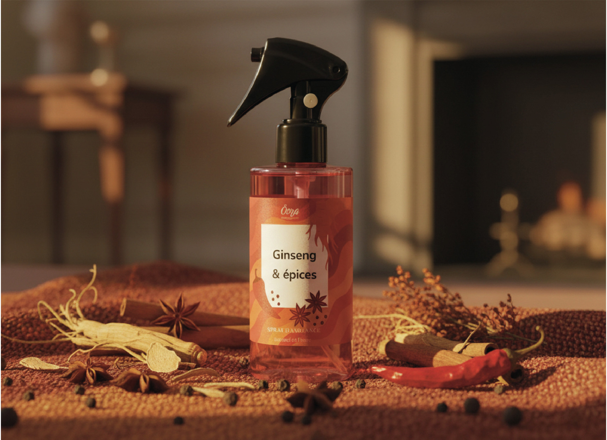 Spray d’Ambiance Ginseng épicé | Öora