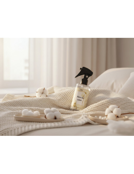Spray d’Ambiance Fleur de Coton – Douceur Poudrée & Sensation de Propreté | Öora