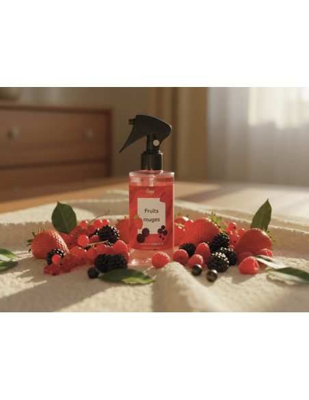 Spray d’Ambiance Fruits Rouges – Gourmandise Acidulée & Énergie Fruitée | Öora