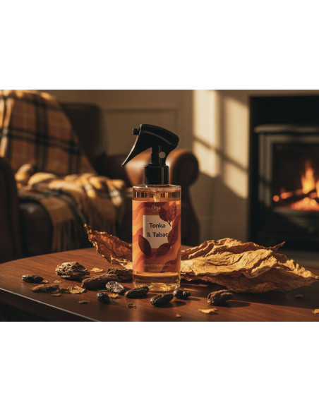Spray d’Ambiance Tonka & Tabac – Chaleur Profonde & Élégance Intemporelle | Öora