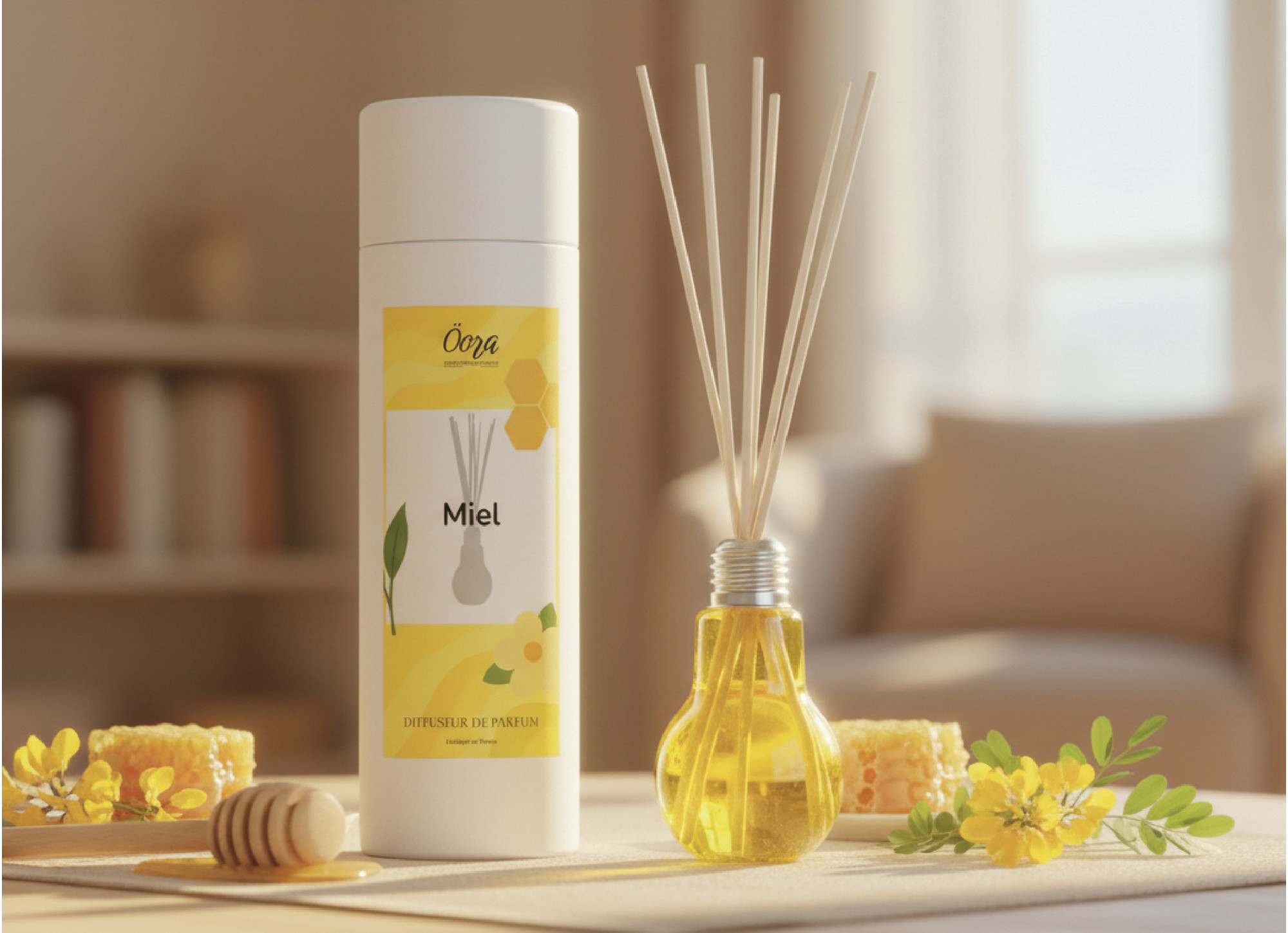 Bouquet parfumé Miel – Douceur Gourmande & Chaleur | Öora