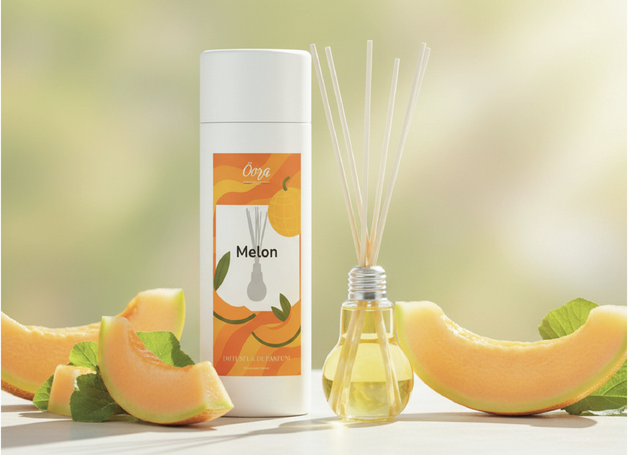 Bouquet parfumé Melon  – Fraîcheur Fruitée & Douceur | Öora