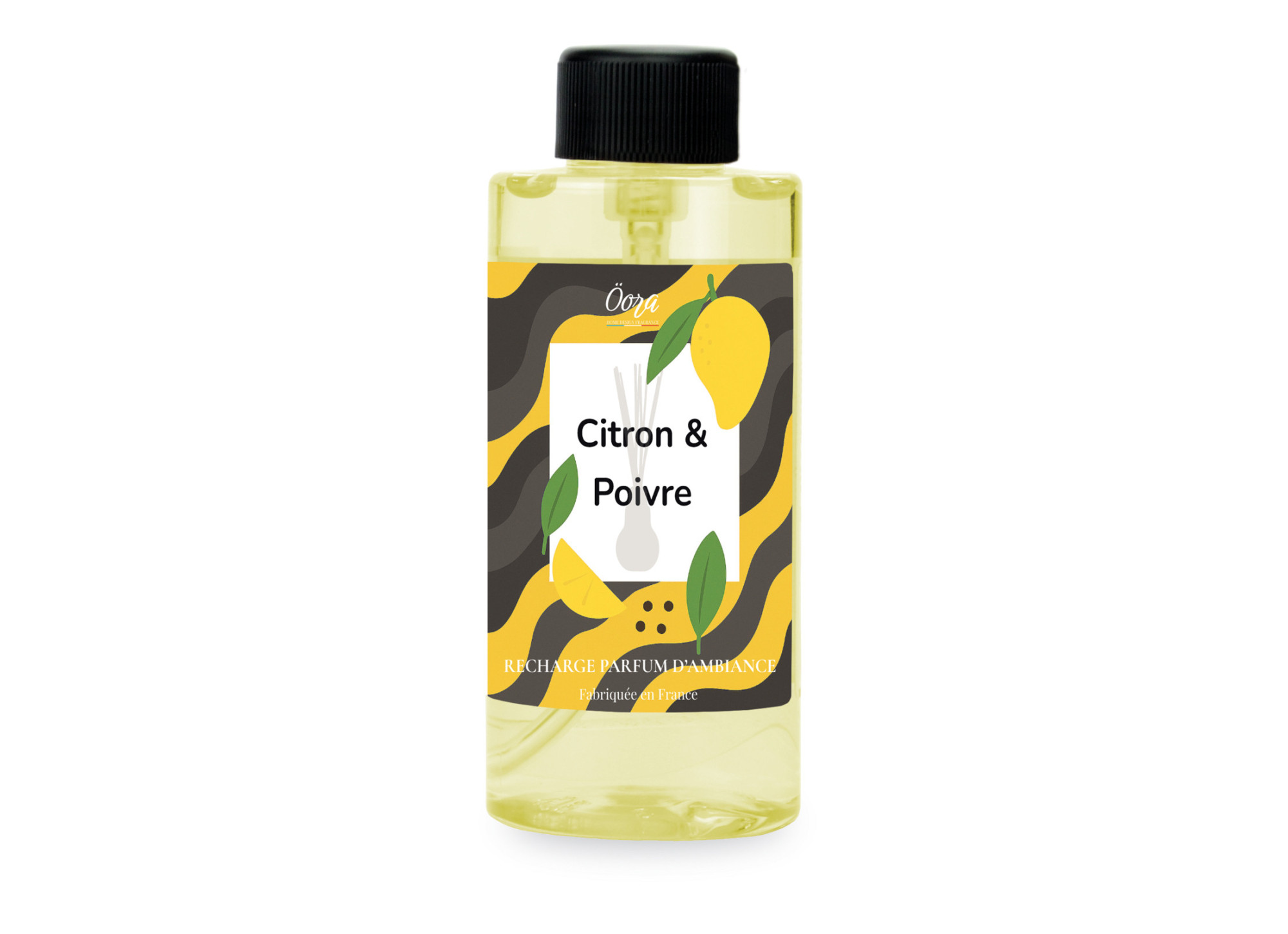 Recharge Diffuseur Citron Poivre – Fraîcheur Épicée & Énergie Dynamique | Öora