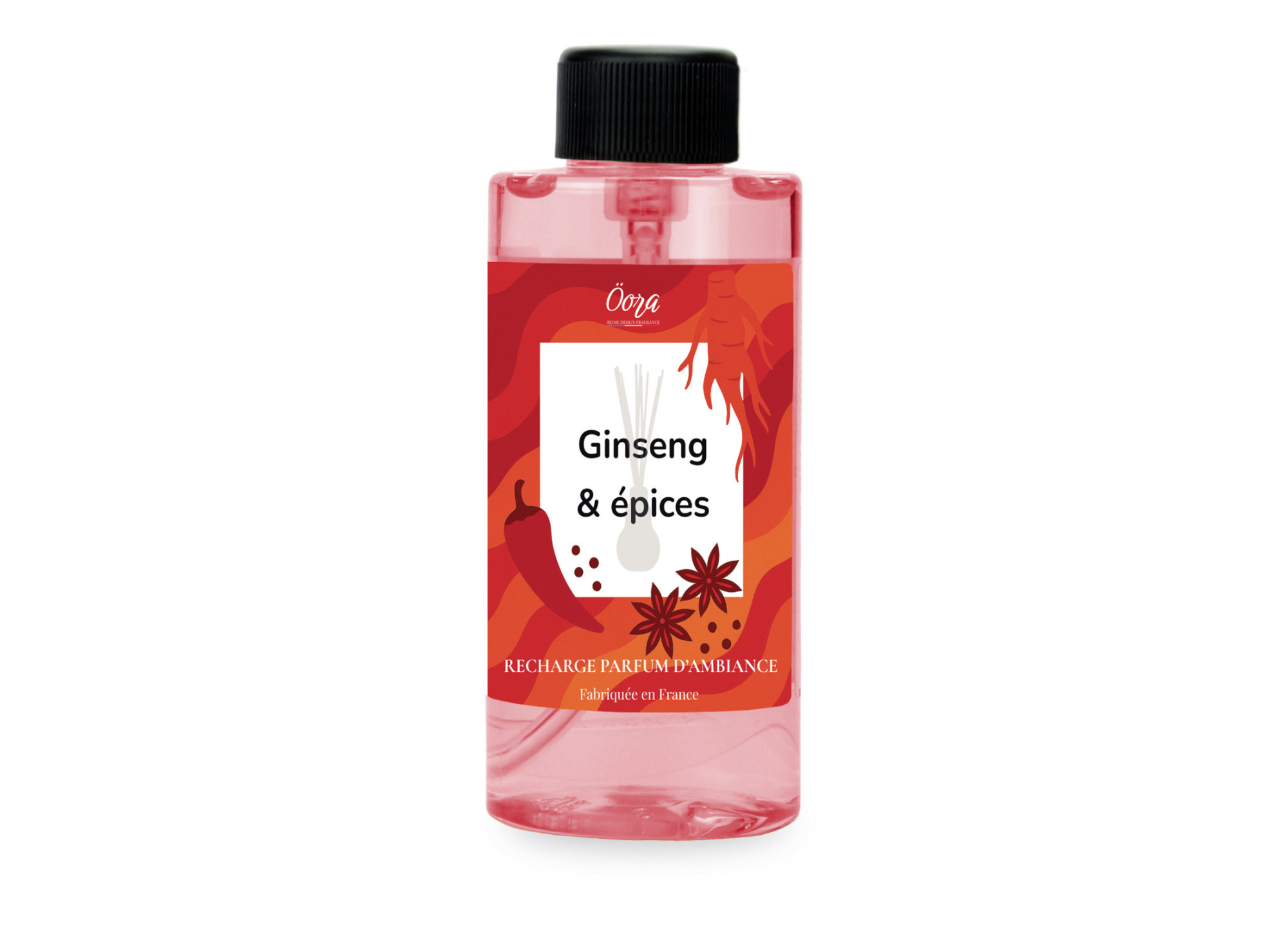 Recharge Diffuseur Ginseng Épicé – Énergie Dynamique & Fraîcheur Épicée | Öora