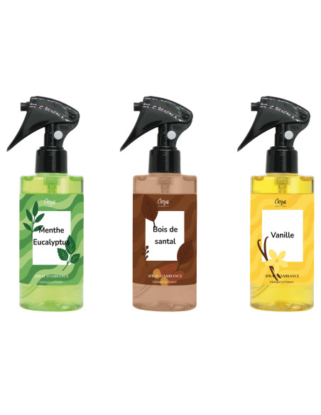 Routine parfumée – La Journée Öora • Lot de 3 sprays 150 ml