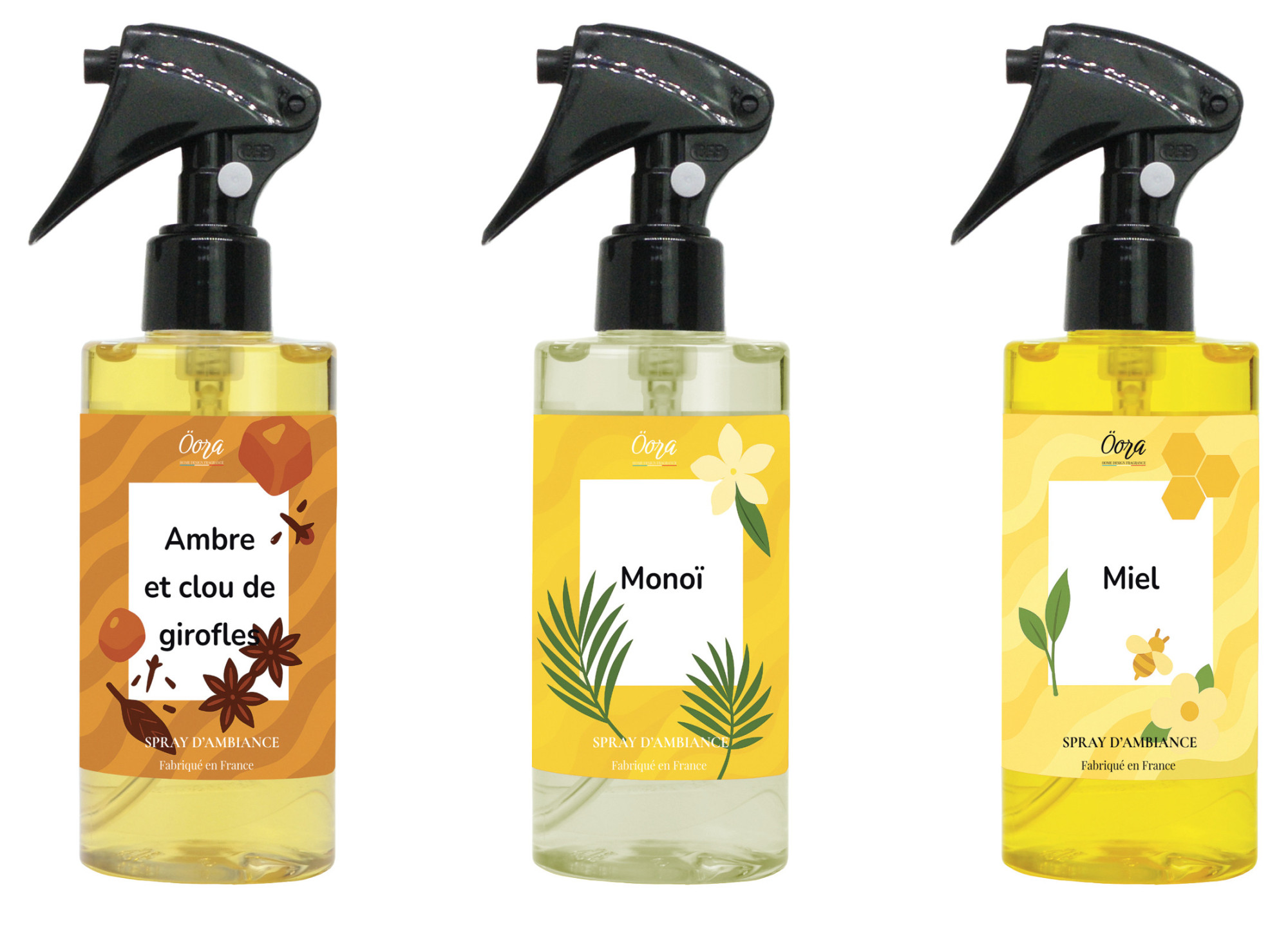 Routine parfumée • Le Week-end Öora • Lot de 3 sprays 150 ml