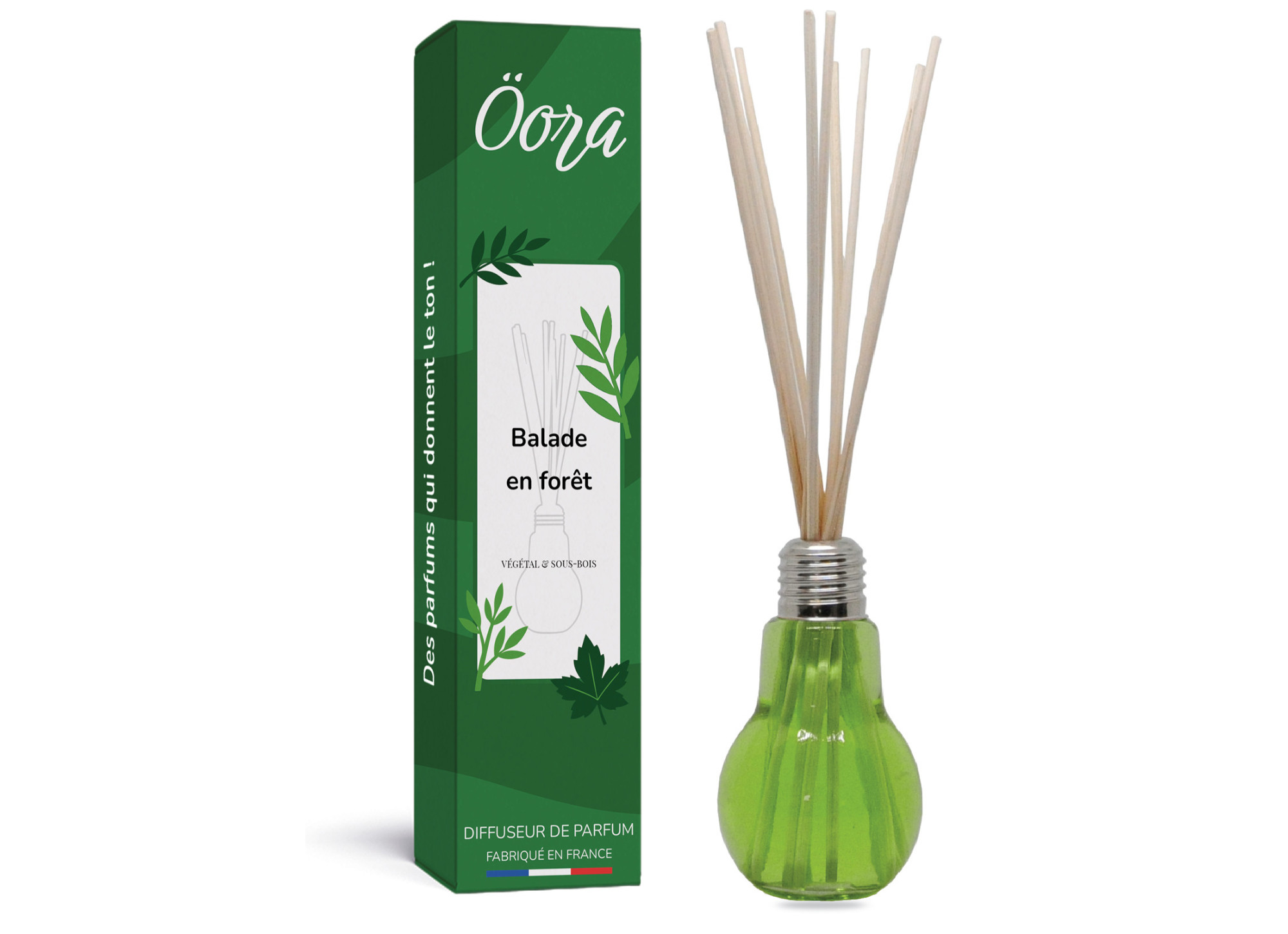 Bouquet parfumé Balade en forêt – Élégance Boisée & Végétale | Öora