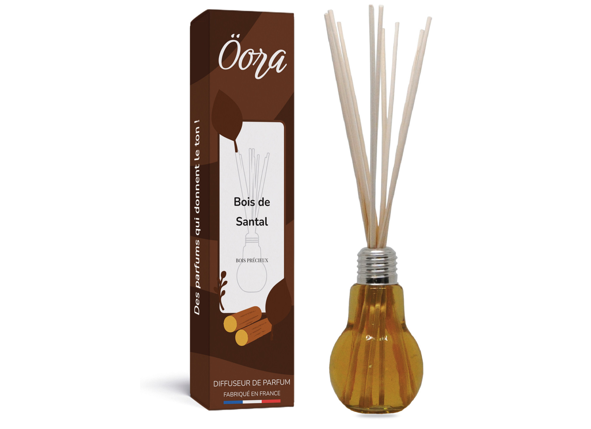 Diffuseur Signature Bois de Santal – Chaleur Boisée & Élégance Intemporelle | Öora