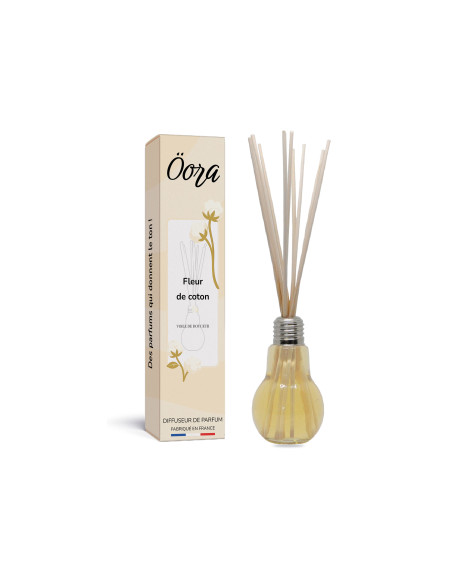 Diffuseur Signature Fleur de Coton – Douceur Poudrée & Sensation de Propreté | Öora