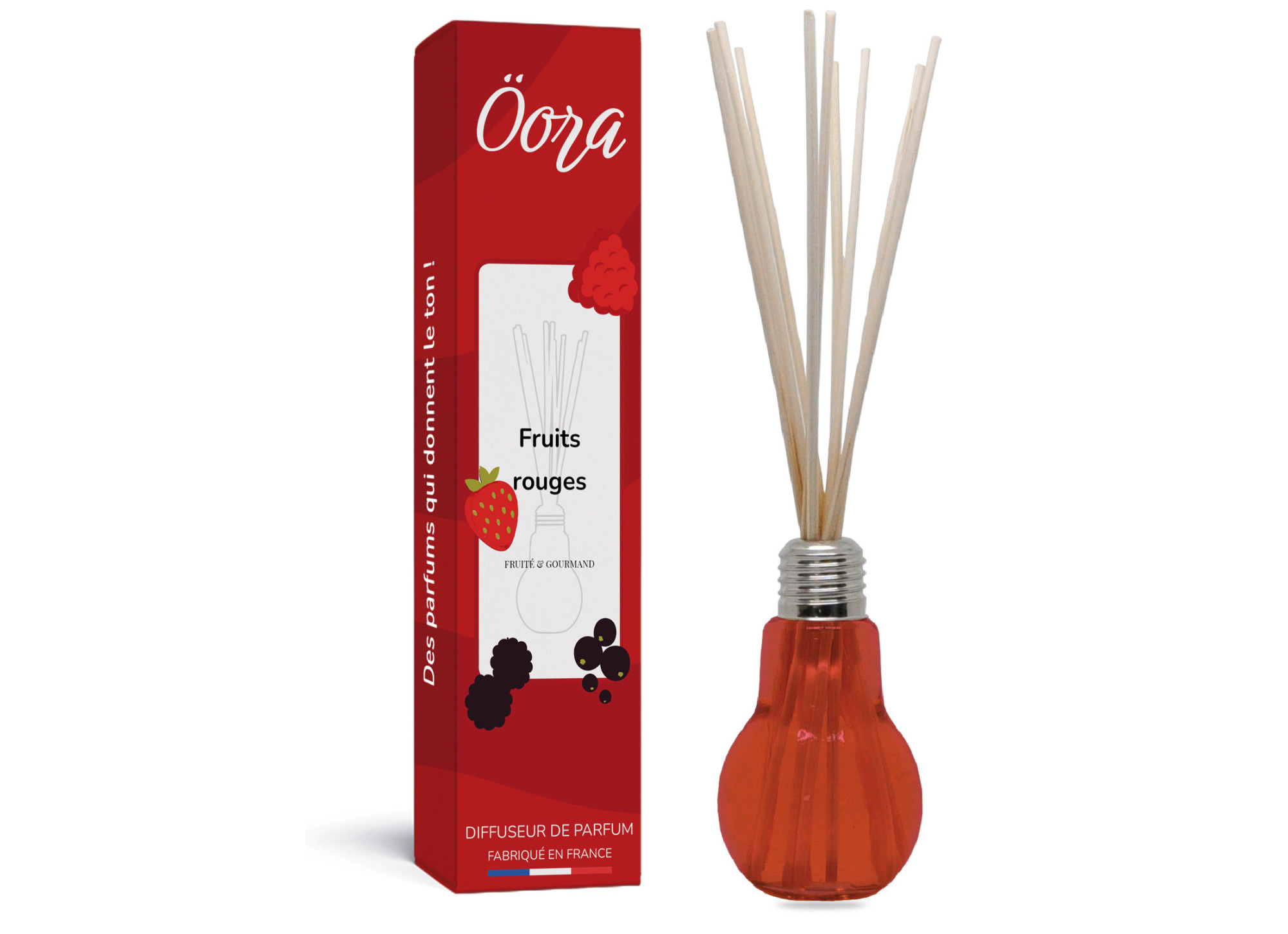 Bouquet parfumé Fruits Rouges – Gourmandise Acidulée & Énergie Fruitée | Öora