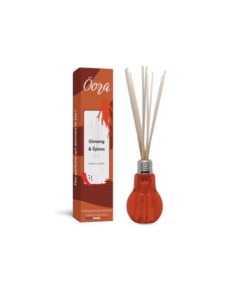 Bouquet parfumé Ginseng et épices  – Parfum Énergisant & Boisé | Öora