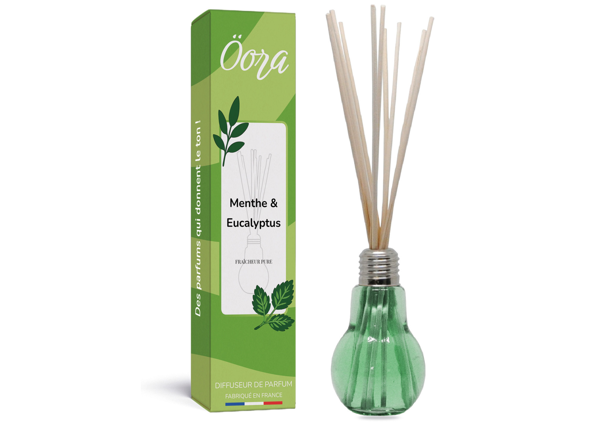 Bouquet parfumé Menthe Eucalyptus – Fraîcheur Tonique & Sensation Purifiante | Öora