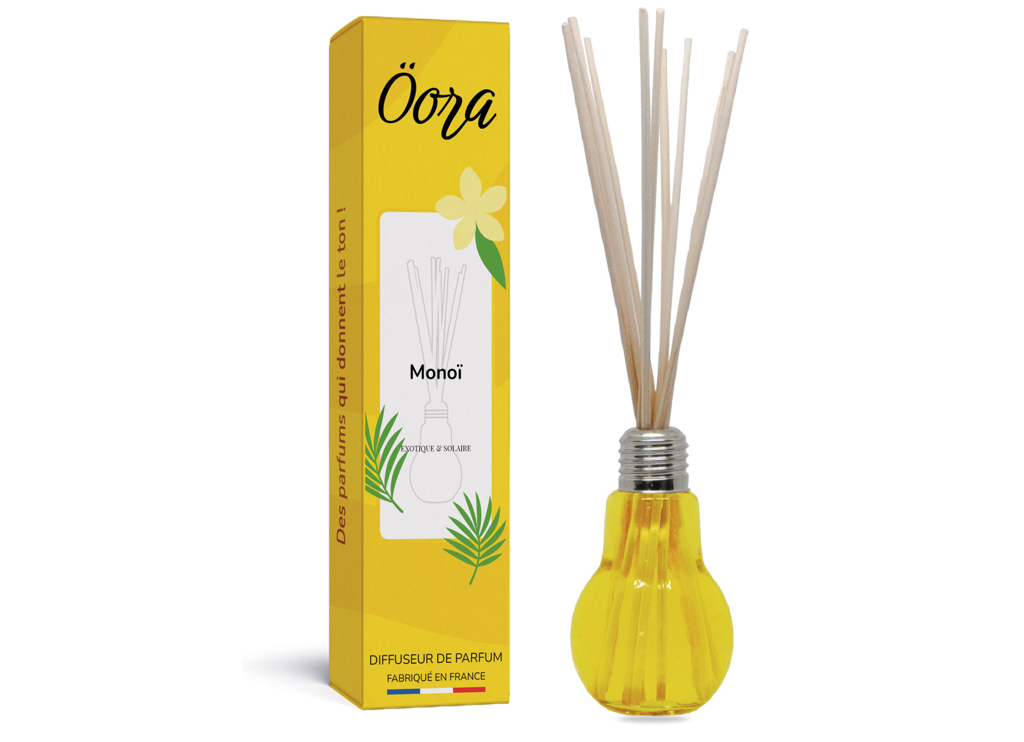 Bouquet parfumé Monoï – Exotisme Floral & Douceur Tropicale | Öora