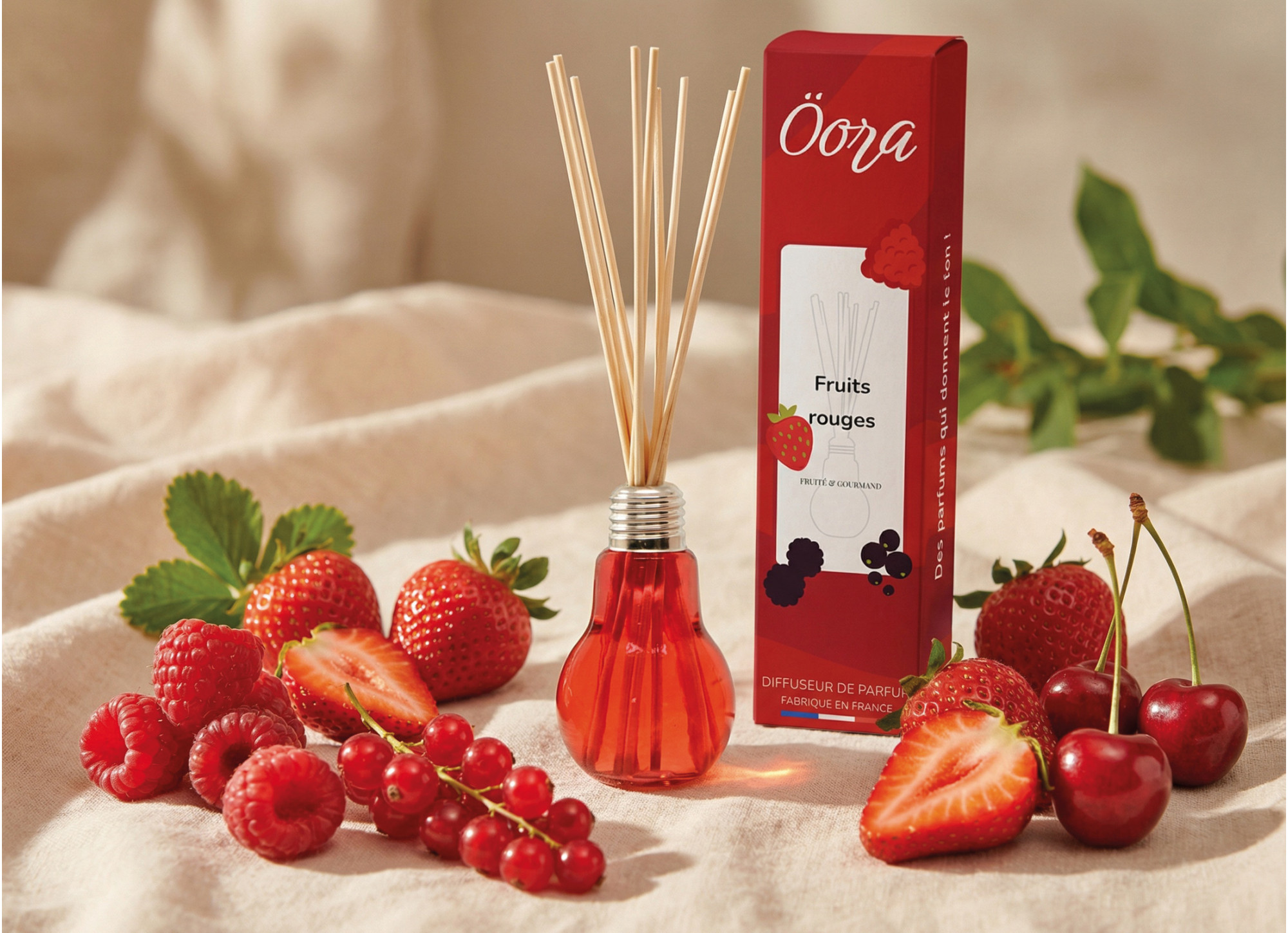Bouquet parfumé Fruits Rouges – Gourmandise Acidulée & Énergie Fruitée | Öora