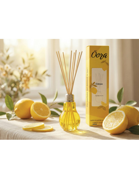 Bouquet parfumé Citron • 100ml – fraîcheur vive et lumineuse, à la fois tonique et élégante