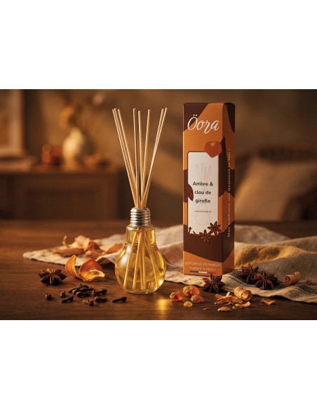 Bouquet parfumé Ambre • 150ml – Élégance et Chaleur Intemporelle | Öora