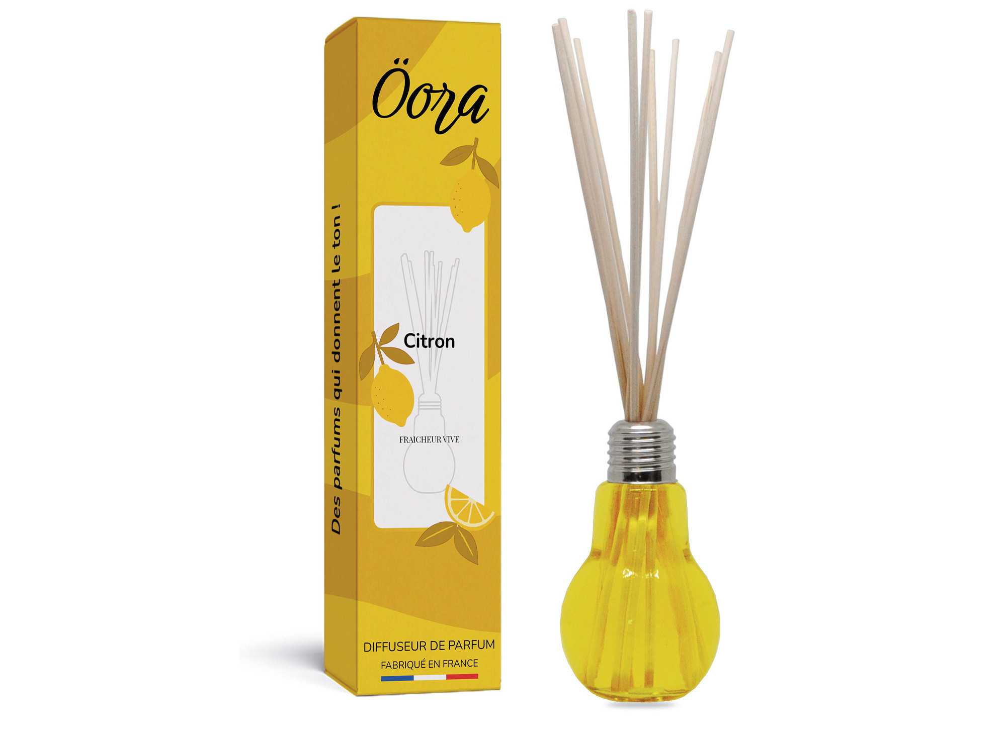 Bouquet parfumé Citron • 100ml – fraîcheur vive et lumineuse, à la fois tonique et élégante