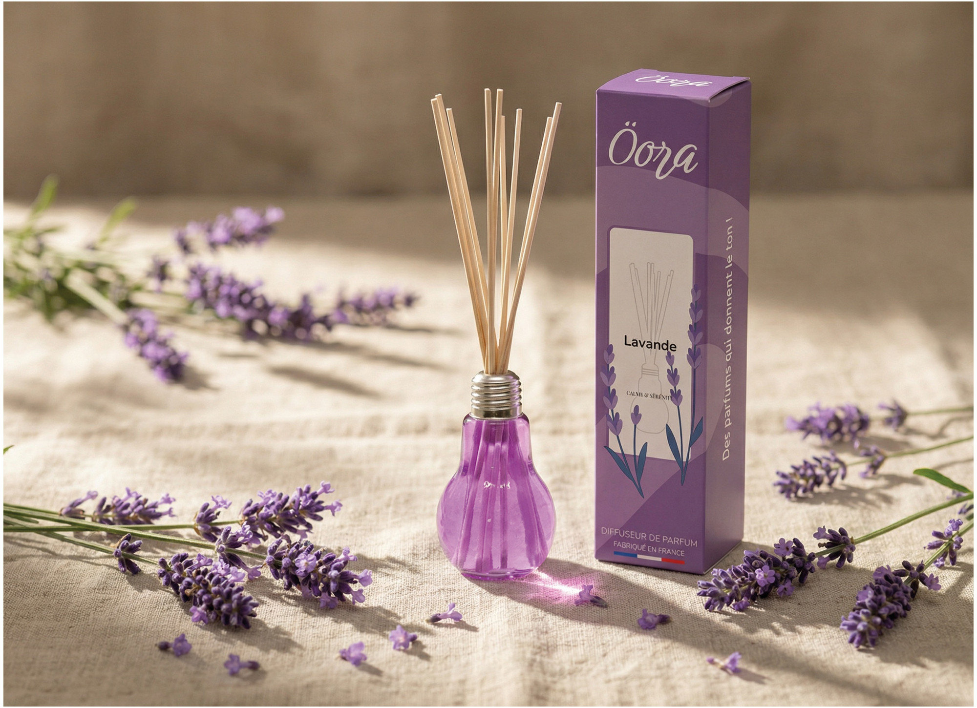 Bouquet parfumé Lavande – Fraîcheur Florale & Sérénité | Öora