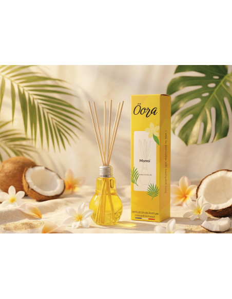 Bouquet parfumé Monoï – Exotisme Floral & Douceur Tropicale | Öora