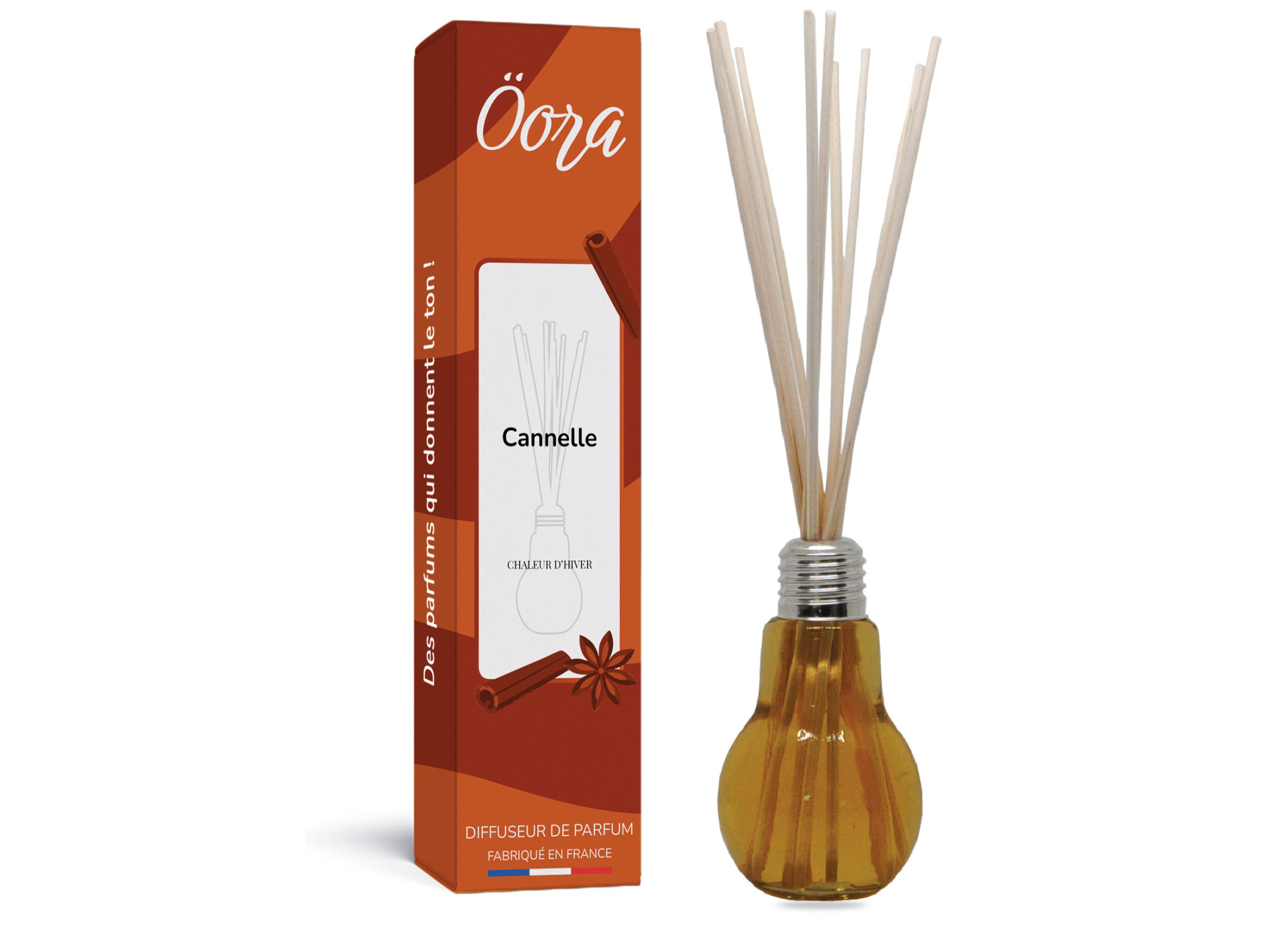 Diffuseur de parfum Cannelle – Parfum épicé chaleureux | Öora