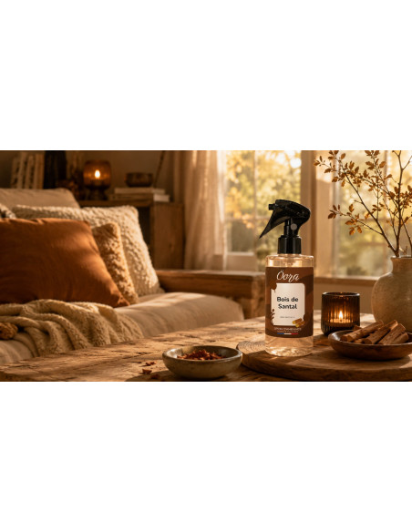 Spray d’Ambiance Bois de Santal – Chaleur Boisée & Élégance Intemporelle | Öora