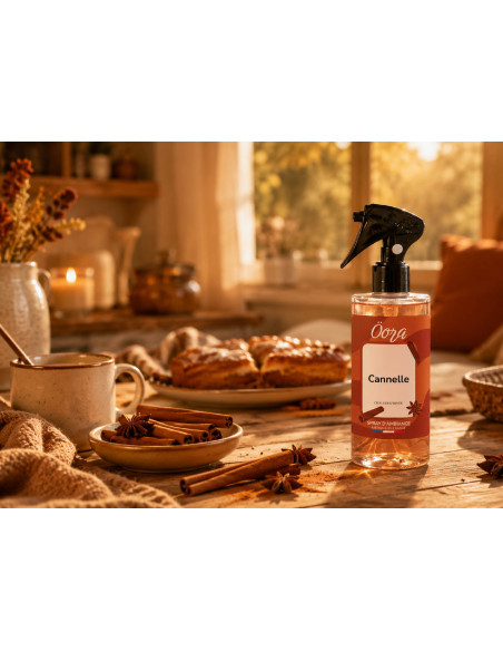 Spray d’Ambiance Cannelle – Chaleur élégante et épicée | Öora