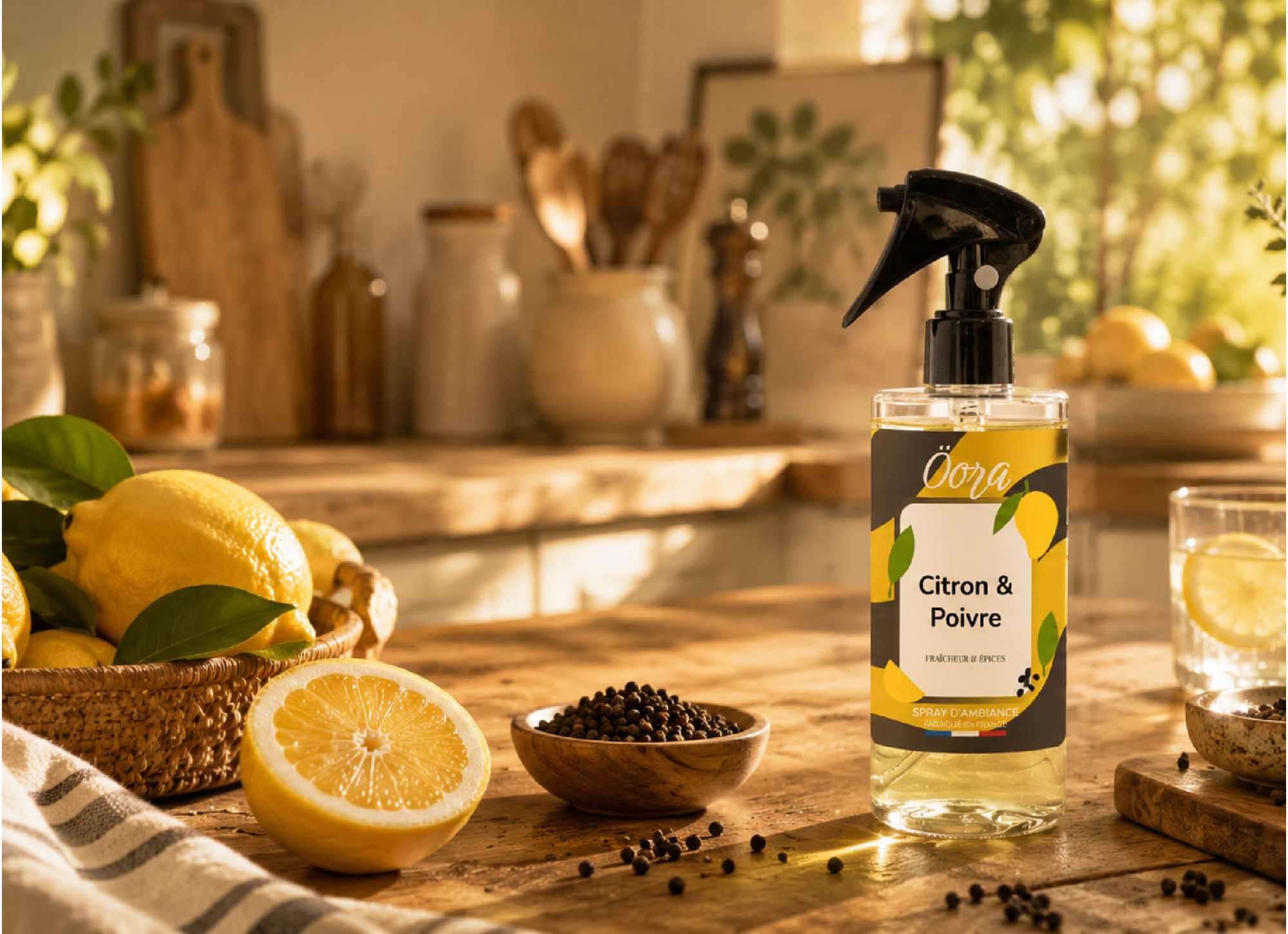 Spray d’Ambiance Citron poivre | Öora