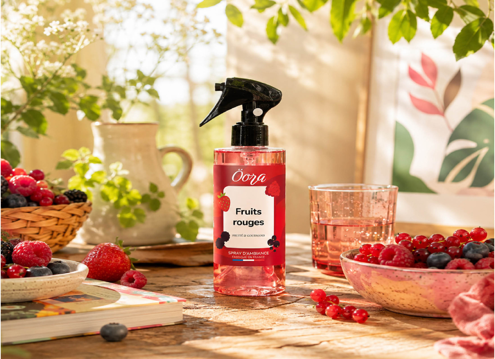 Spray d’Ambiance Fruits Rouges – Gourmandise Acidulée & Énergie Fruitée | Öora