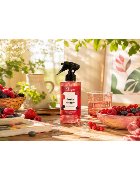 Spray d’Ambiance Fruits Rouges – Gourmandise Acidulée & Énergie Fruitée | Öora