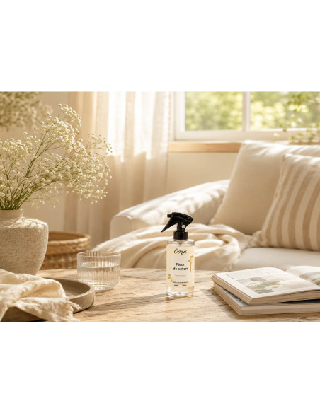 Spray d’Ambiance Fleur de Coton – Douceur Poudrée & Sensation de Propreté | Öora