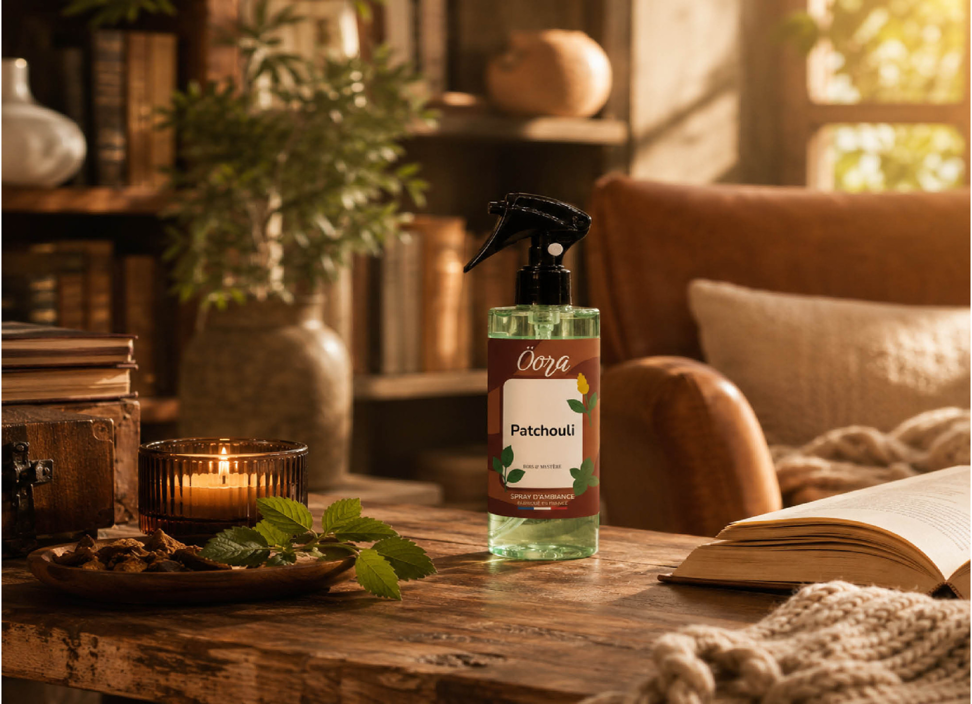 Spray d'ambiance au Patchouli | Öora