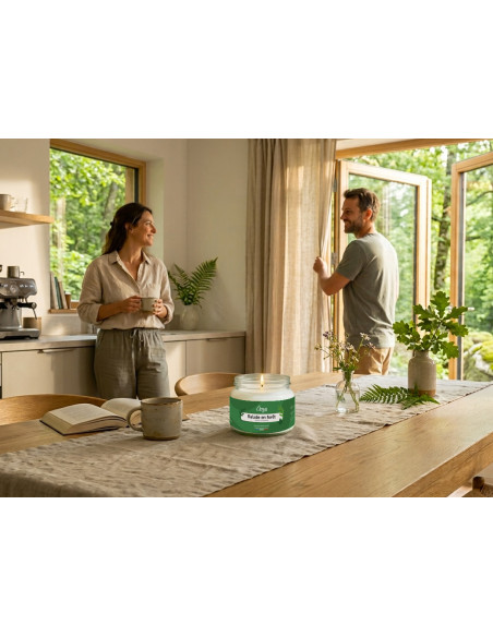 Bougie parfumée Balade en Forêt 300 g – Cire végétale | Öora