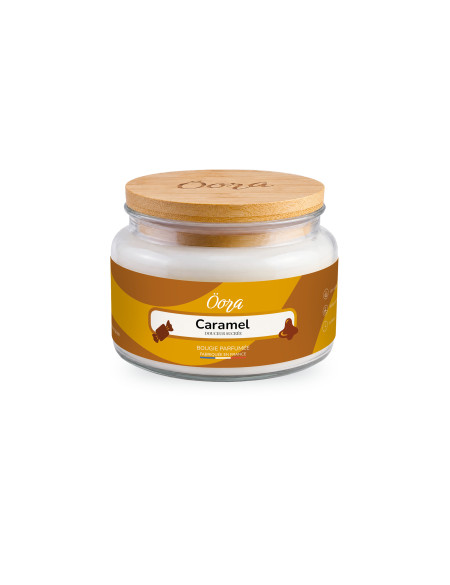 Bougie parfumée Caramel 300 g – Cire végétale | Öora