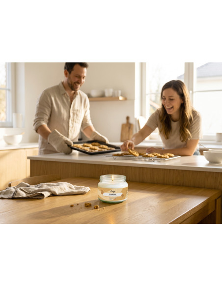 Bougie parfumée Cookies 300 g – Cire végétale | Öora