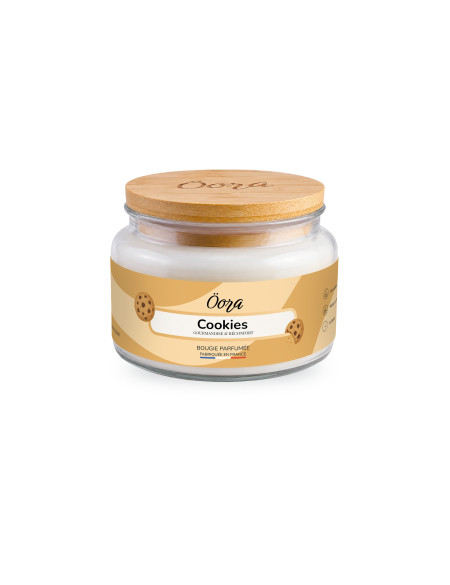 Bougie parfumée Cookies 300 g – Cire végétale | Öora
