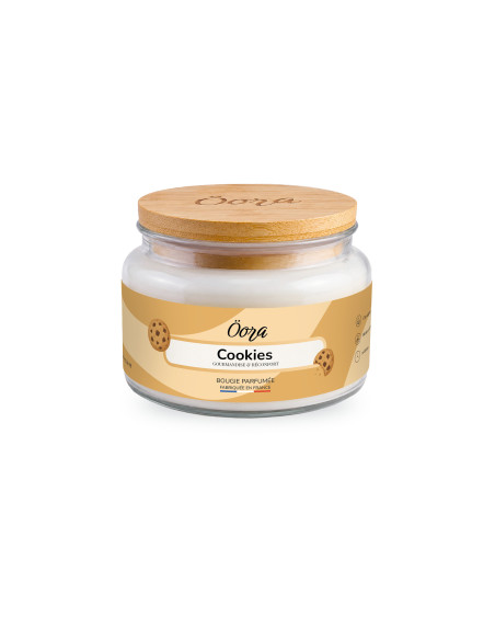 Bougie parfumée Cookies 300 g – Cire végétale | Öora