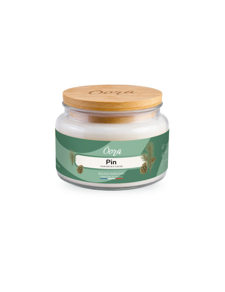 Bougie parfumée Pin 300 g – Cire végétale | Öora