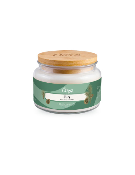 Bougie parfumée Pin 300 g – Cire végétale | Öora