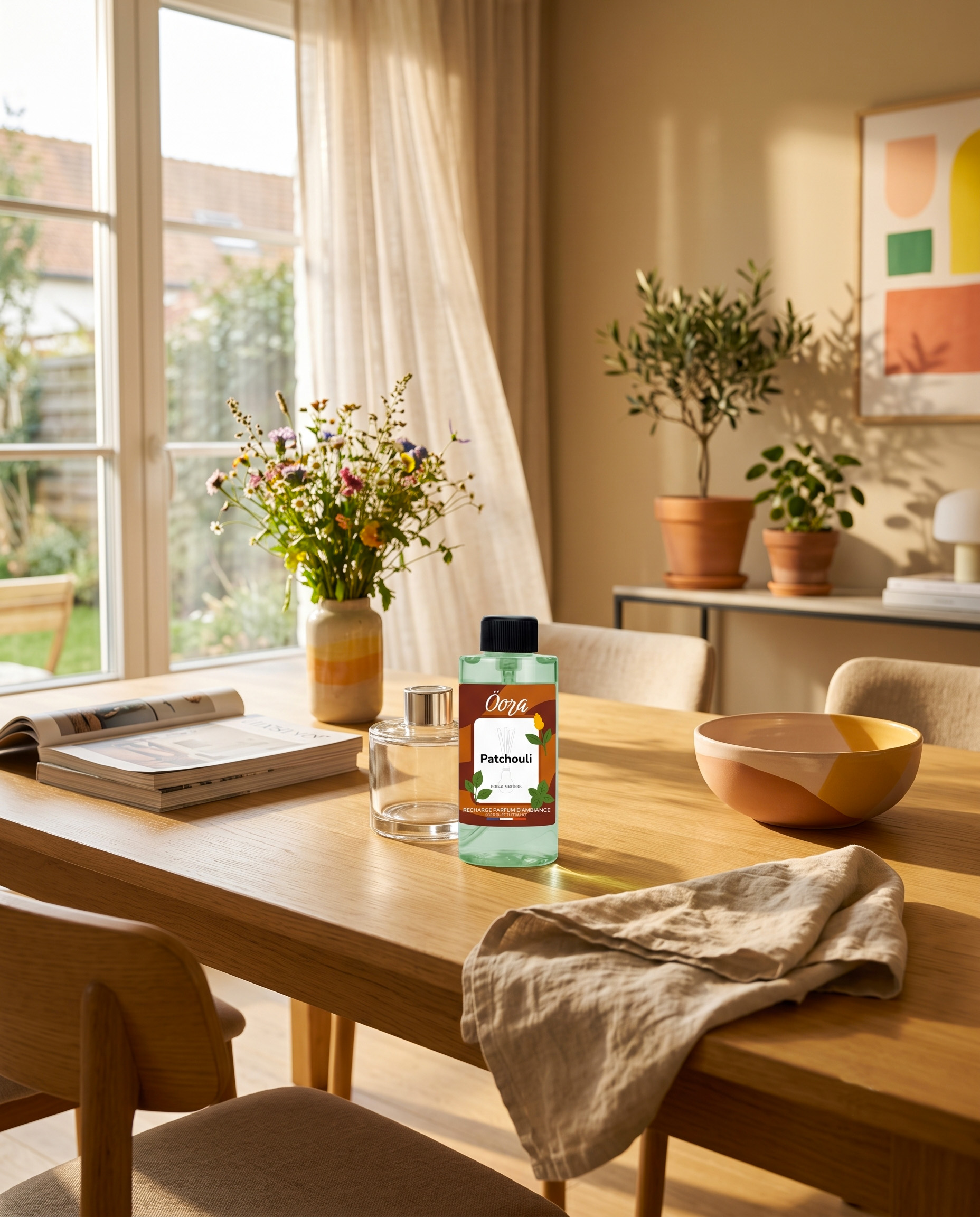 Recharge de parfum d'ambiance Öora dans une maison lumineuse