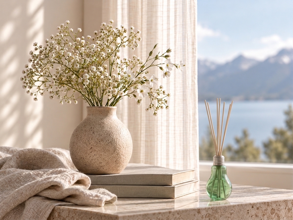 Rosée du Fjord par Öora dans un intérieur d'inspiration scandinave